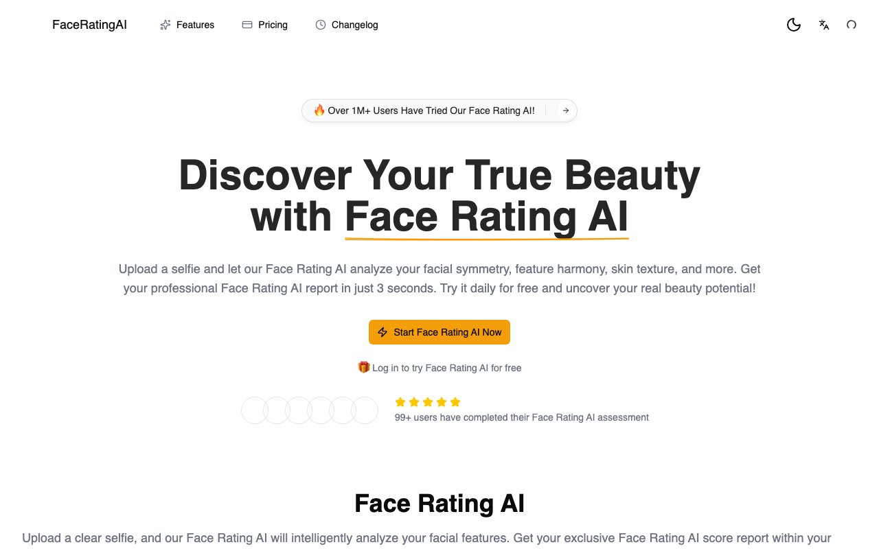 FaceRatingAI