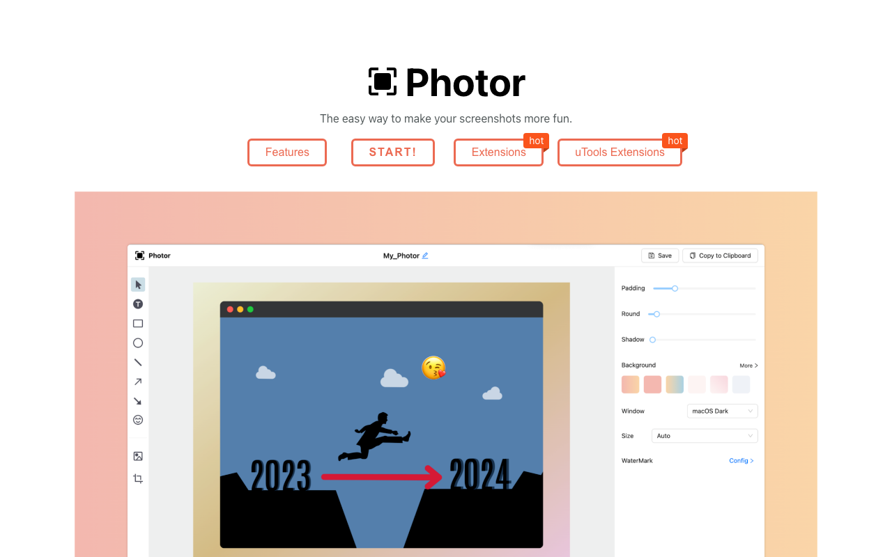 Photor - 截图美化
