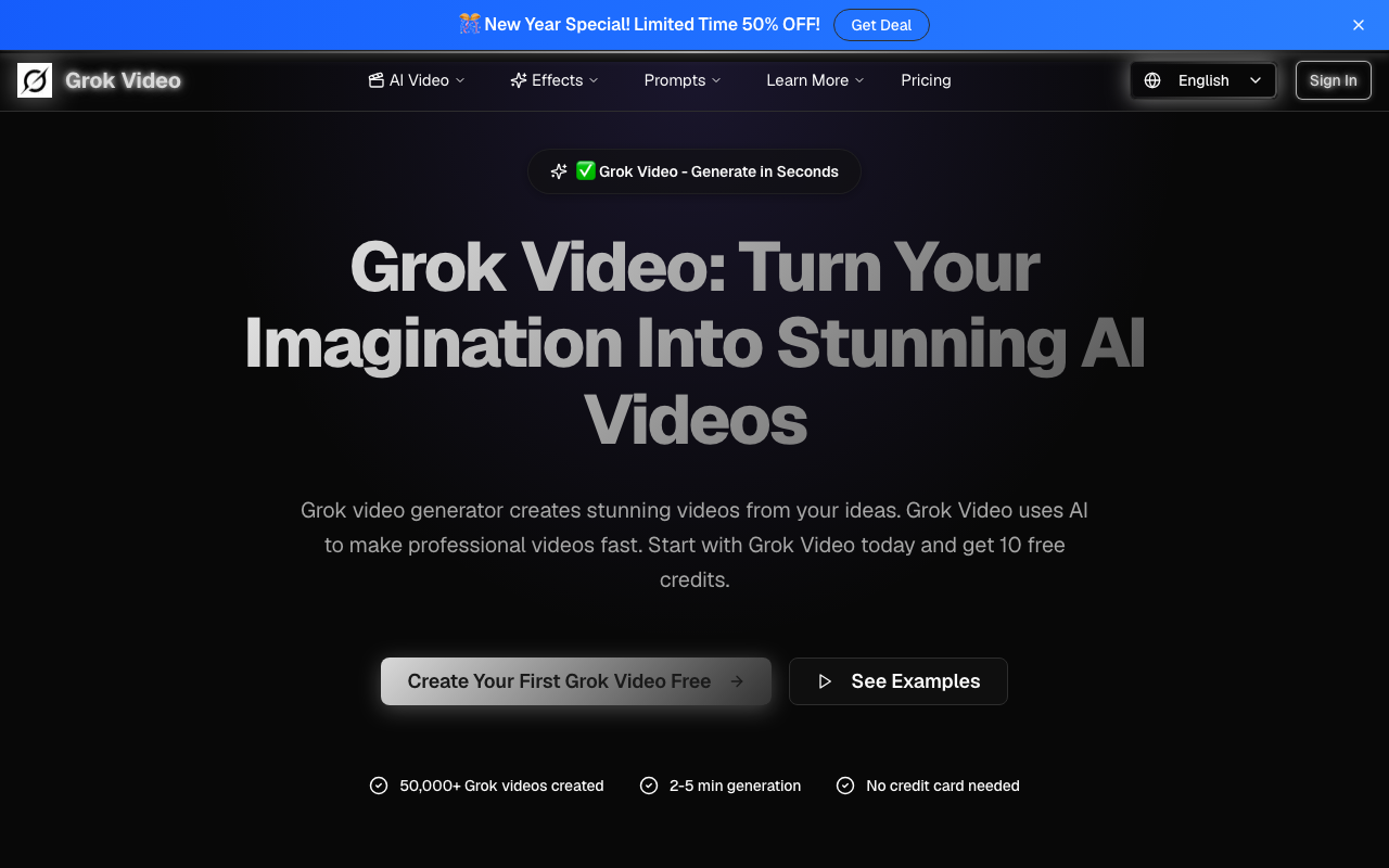 Grok Video