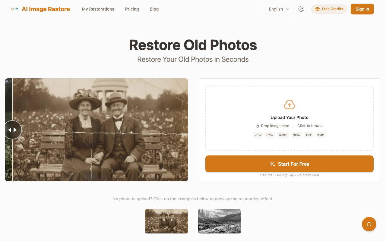 PhotoRestore.ai