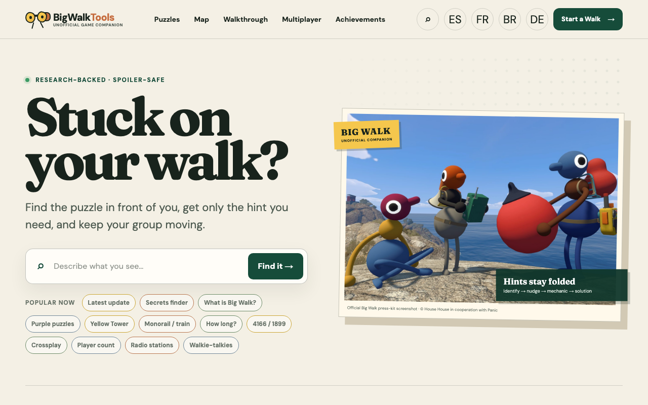 BigWalkTools