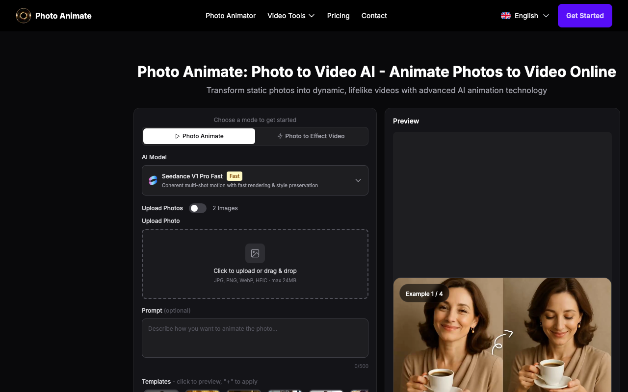 Photo Animate AI