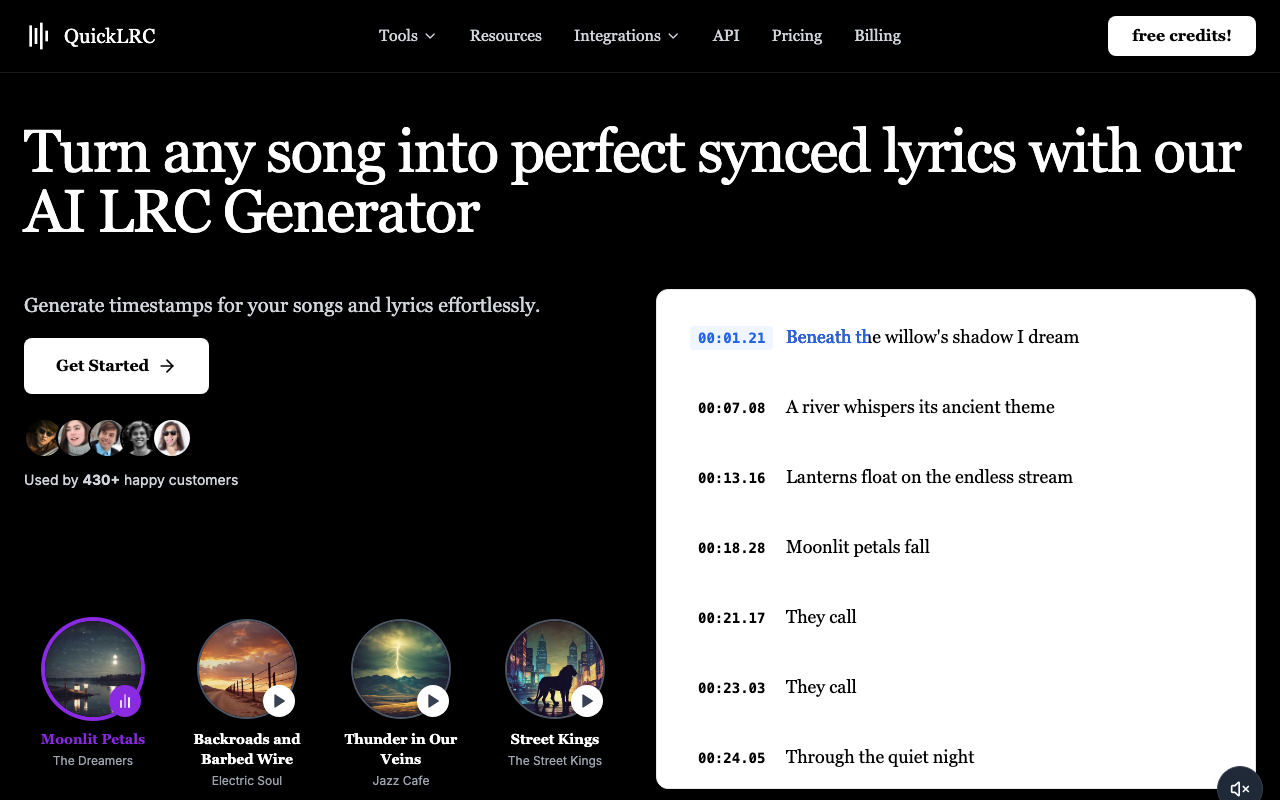 LRC Generator