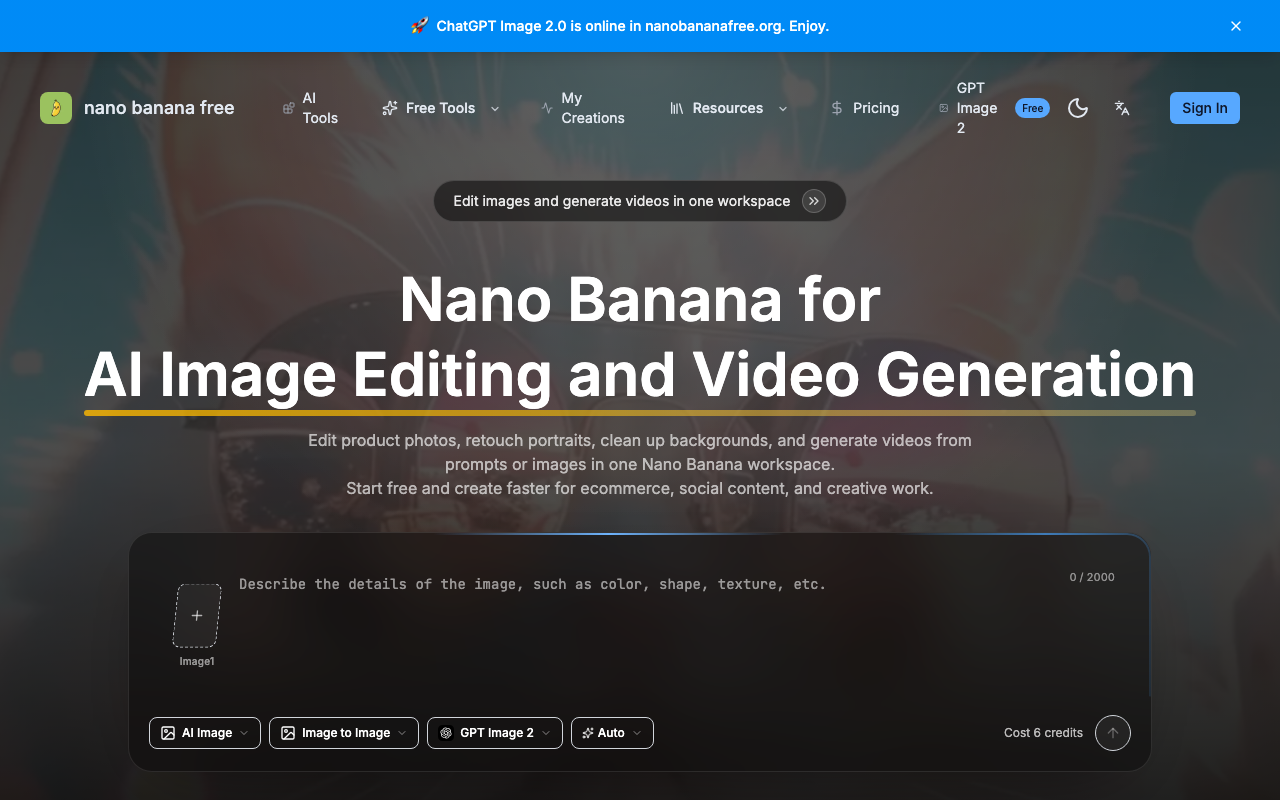 Nano Banana Free