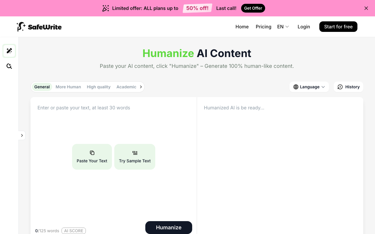 SafeWrite AI