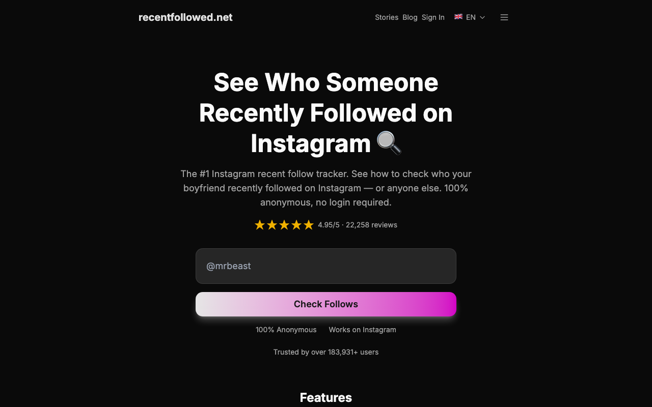 RecentFollowed
