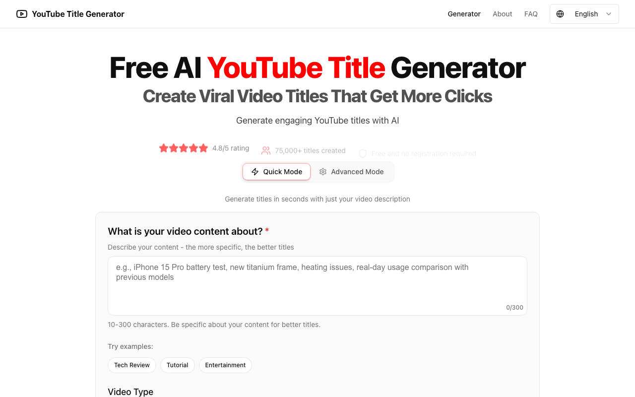 YouTubeTitles