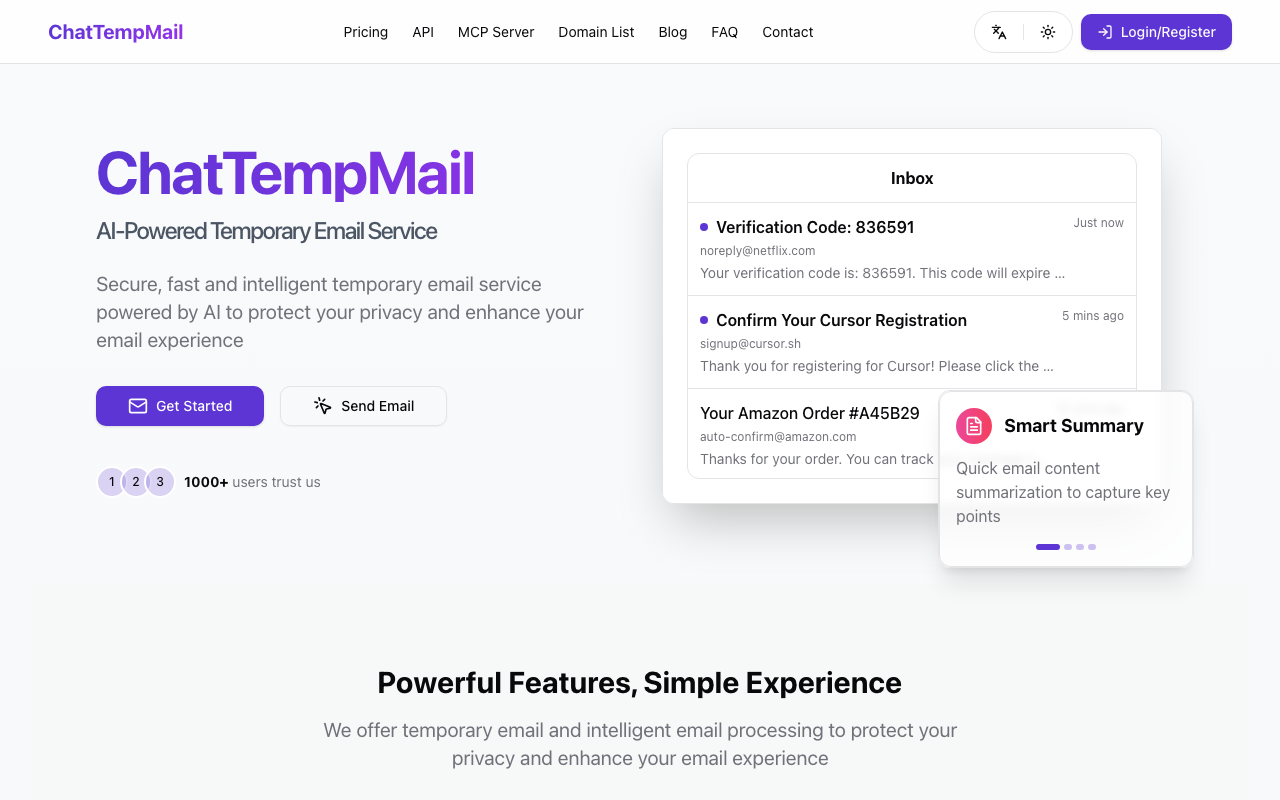 ChatTempMail