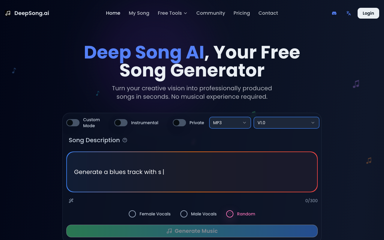 DeepSong AI