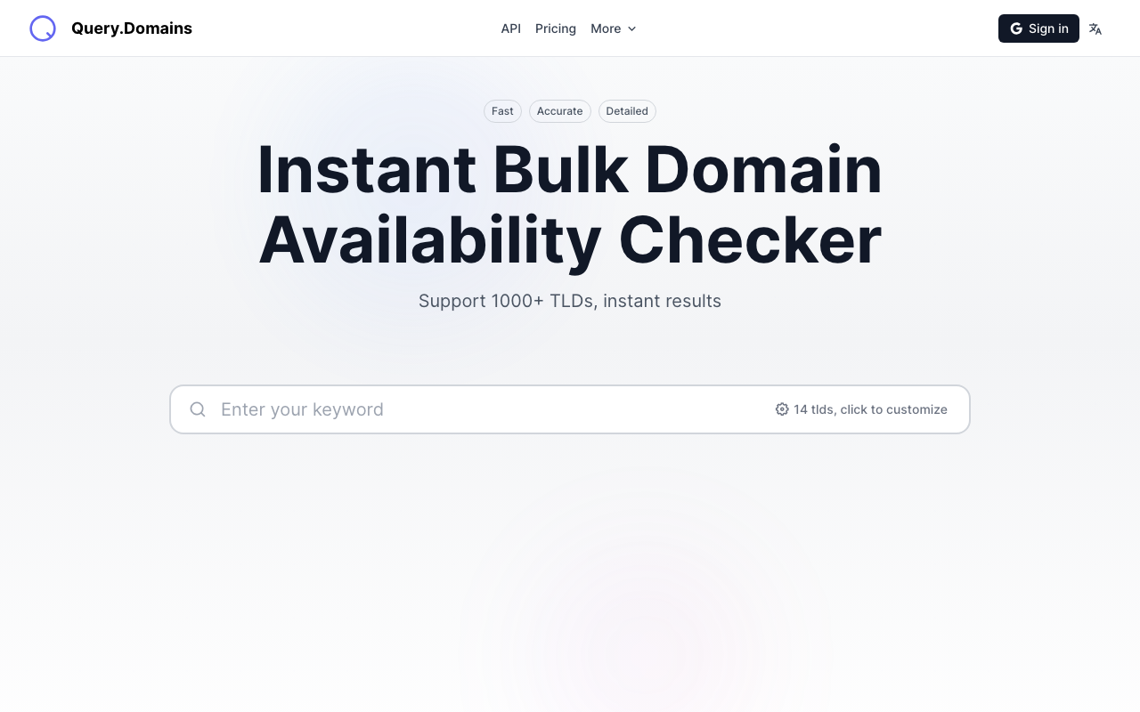 Query.Domains