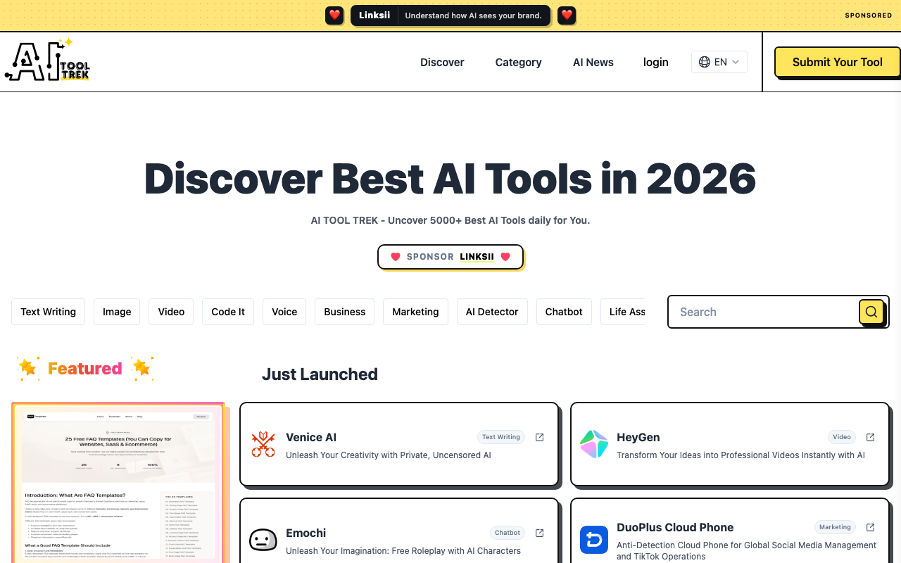 AI Tool Trek
