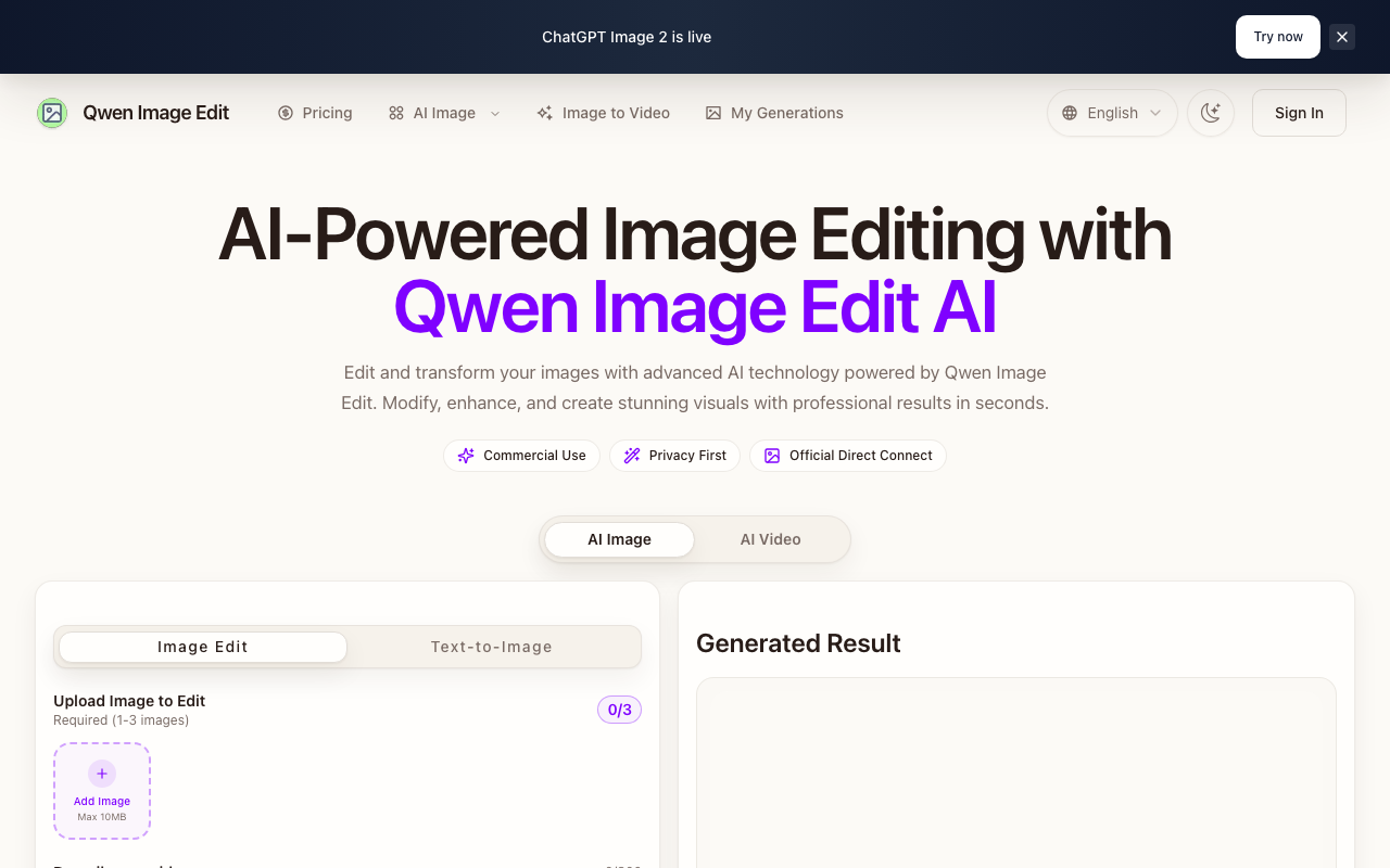 Qwen Image Edit