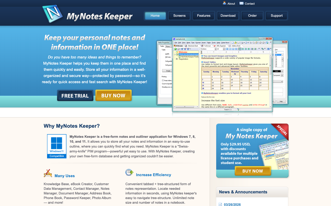 MyNotes Keeper