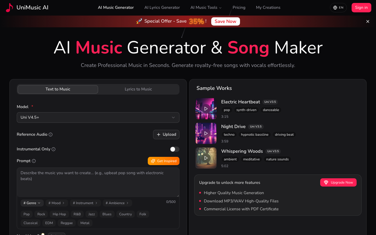 UniMusic AI