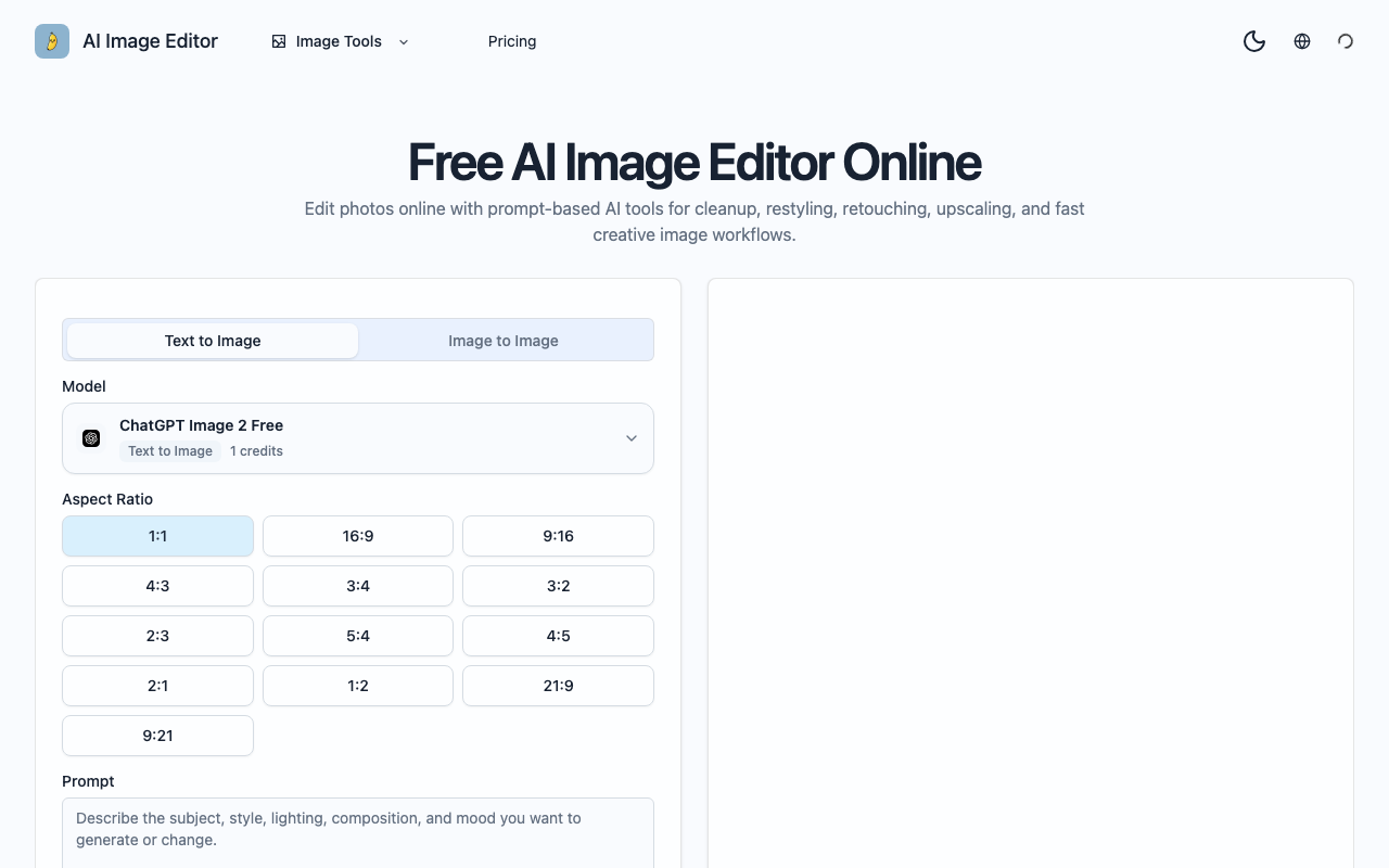 AI Image Editor