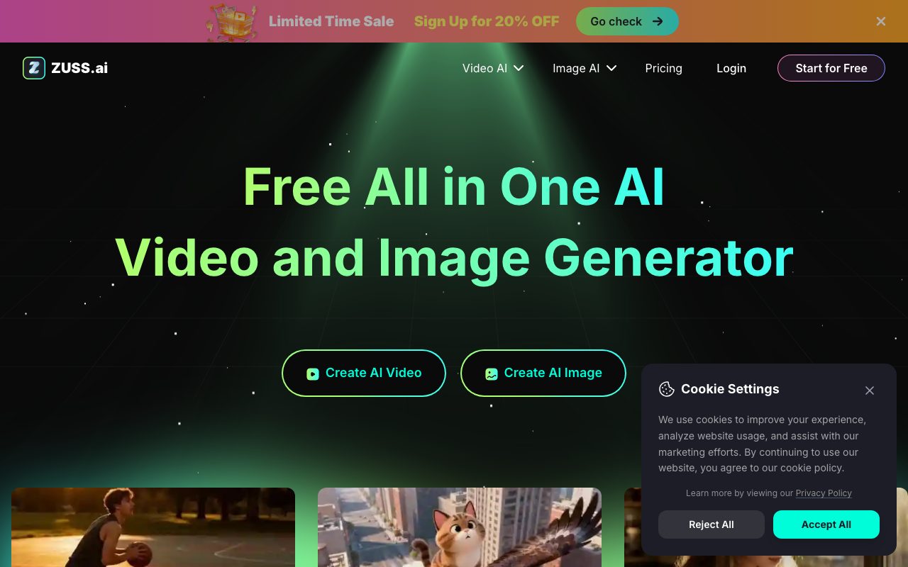 Zuss AI Video Generator