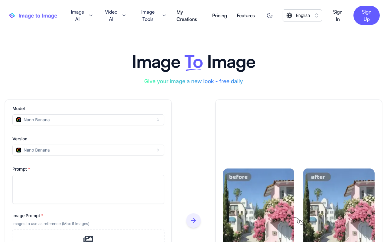 Image to Image AI