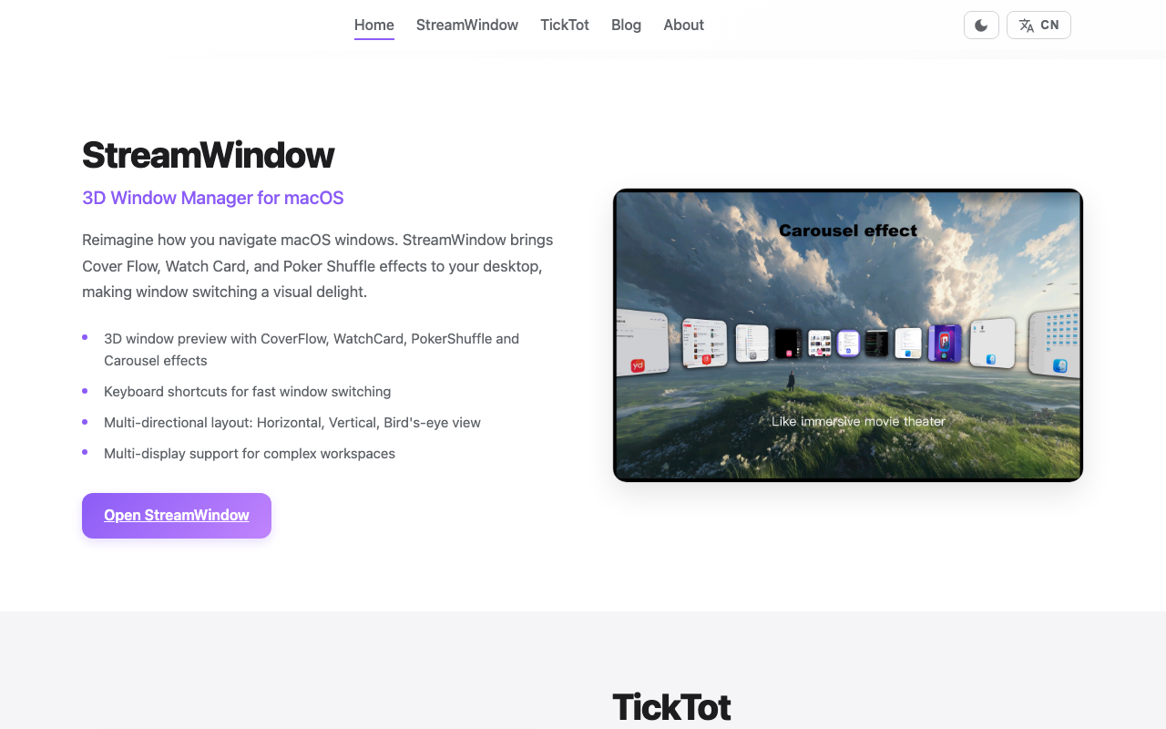 StreamWindow