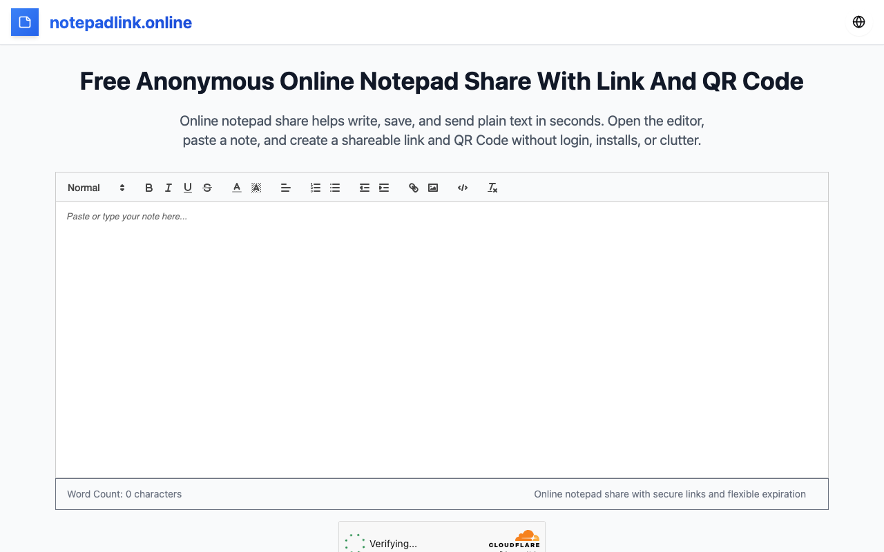 notepad link