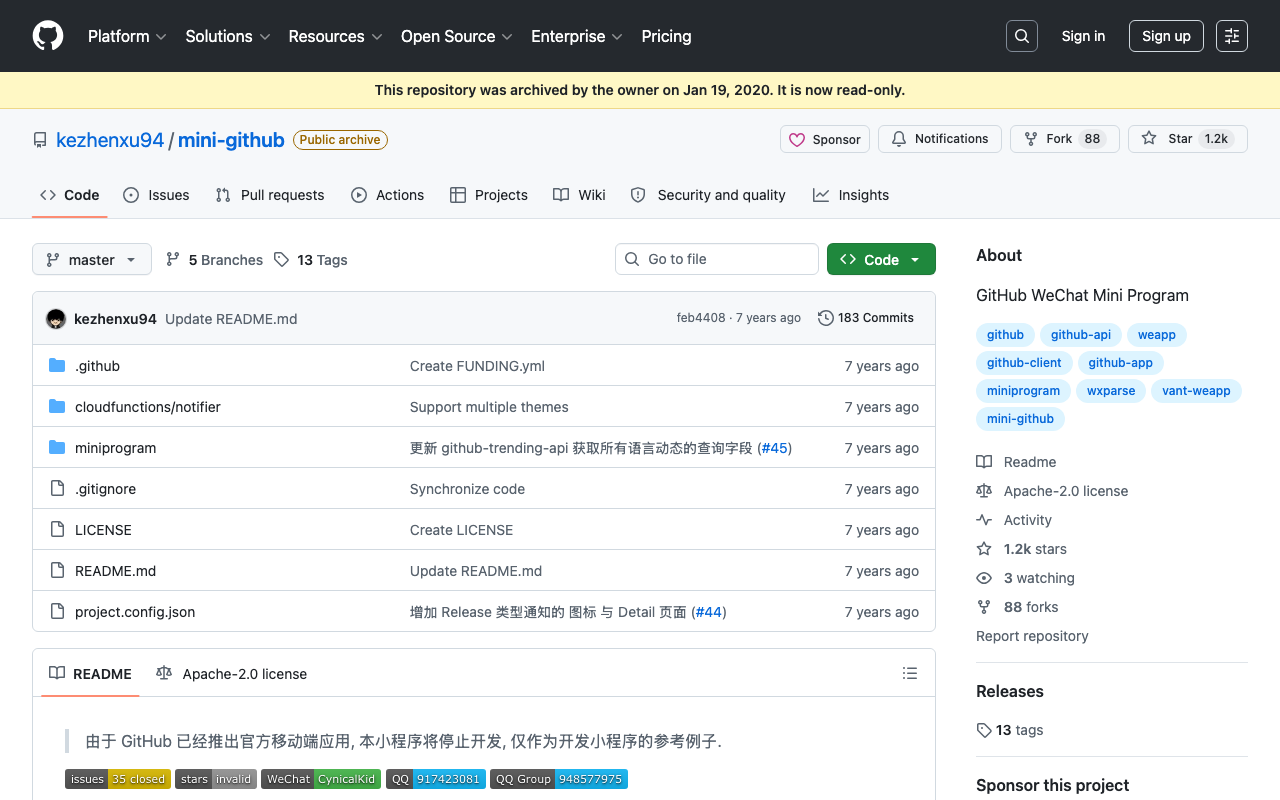 Mini GitHub