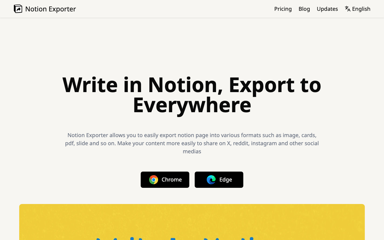 Notion Exporter