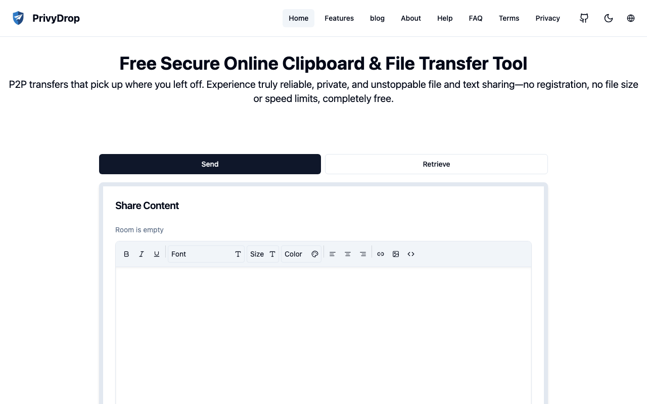 PrivyDrop