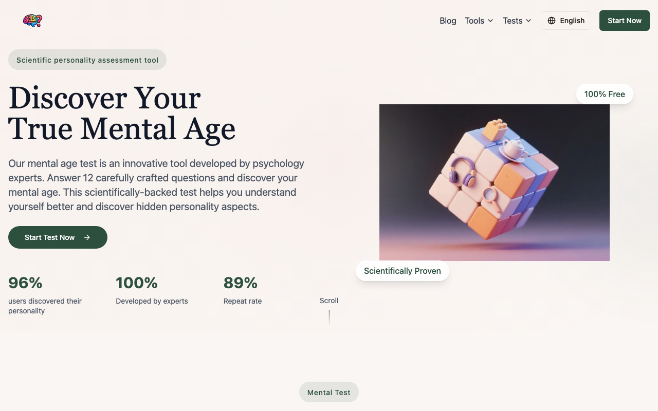 Mental Age Test