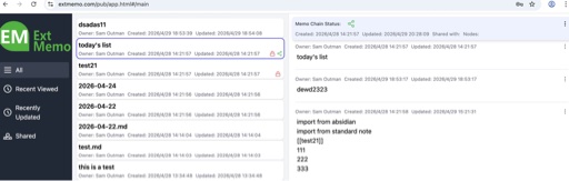 ExtMemo AI Notes 3