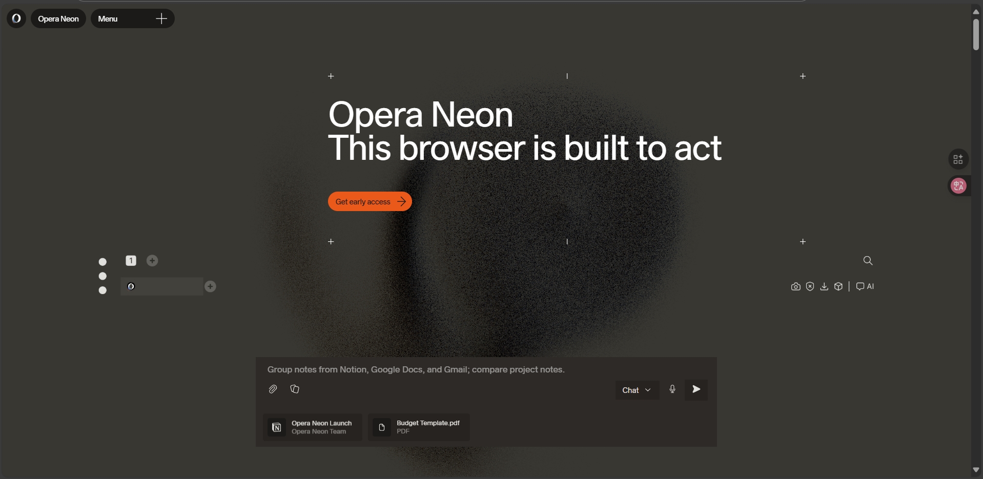 Opera Neon