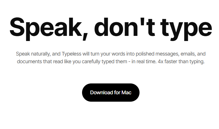 Typeless