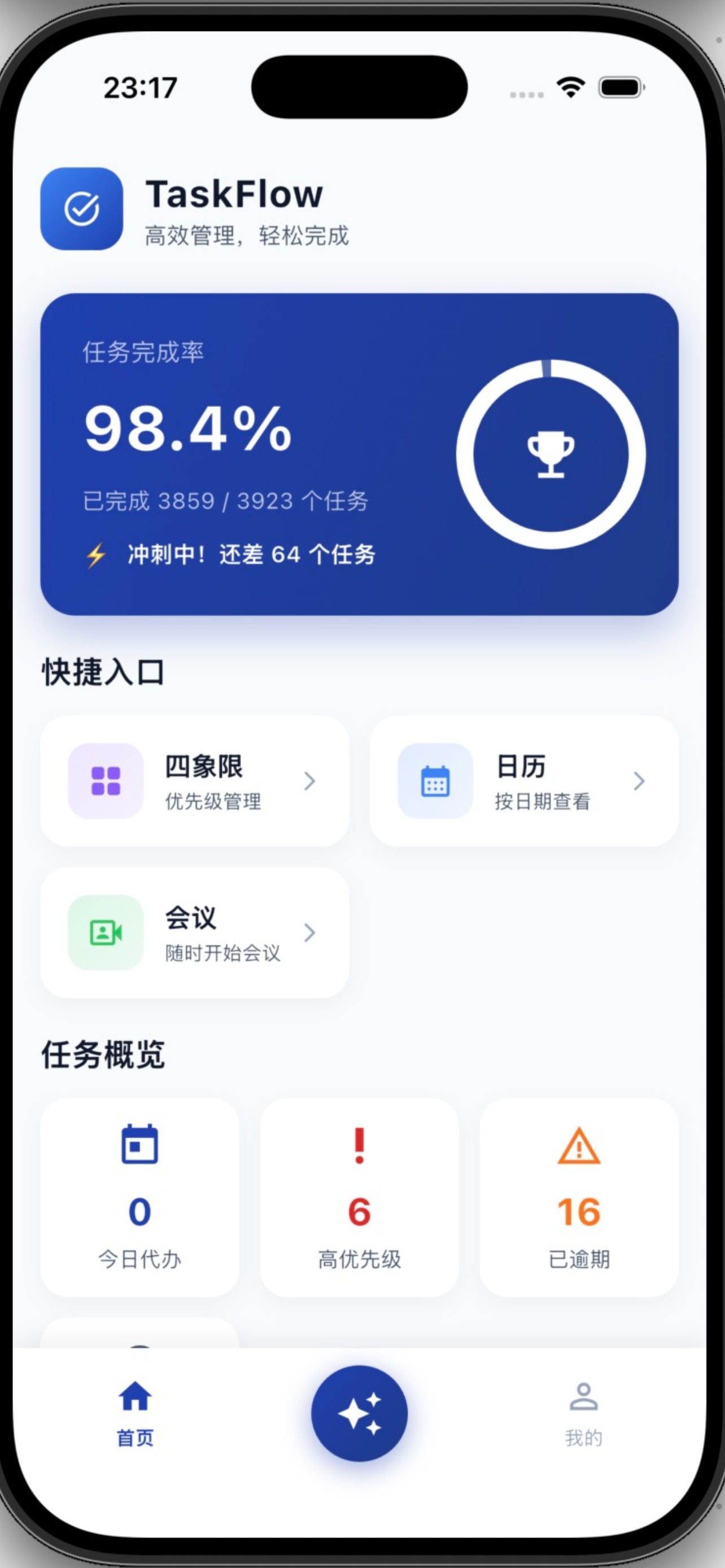 TaskFlow - 您的AI智能任务管理专家