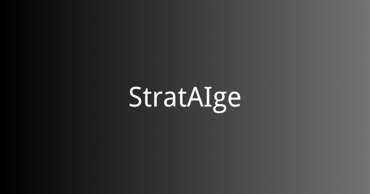 StratAIge