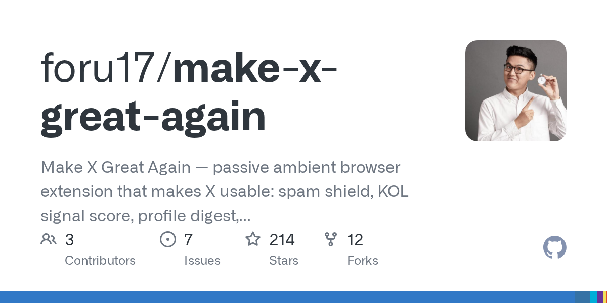 Make X Great Again
