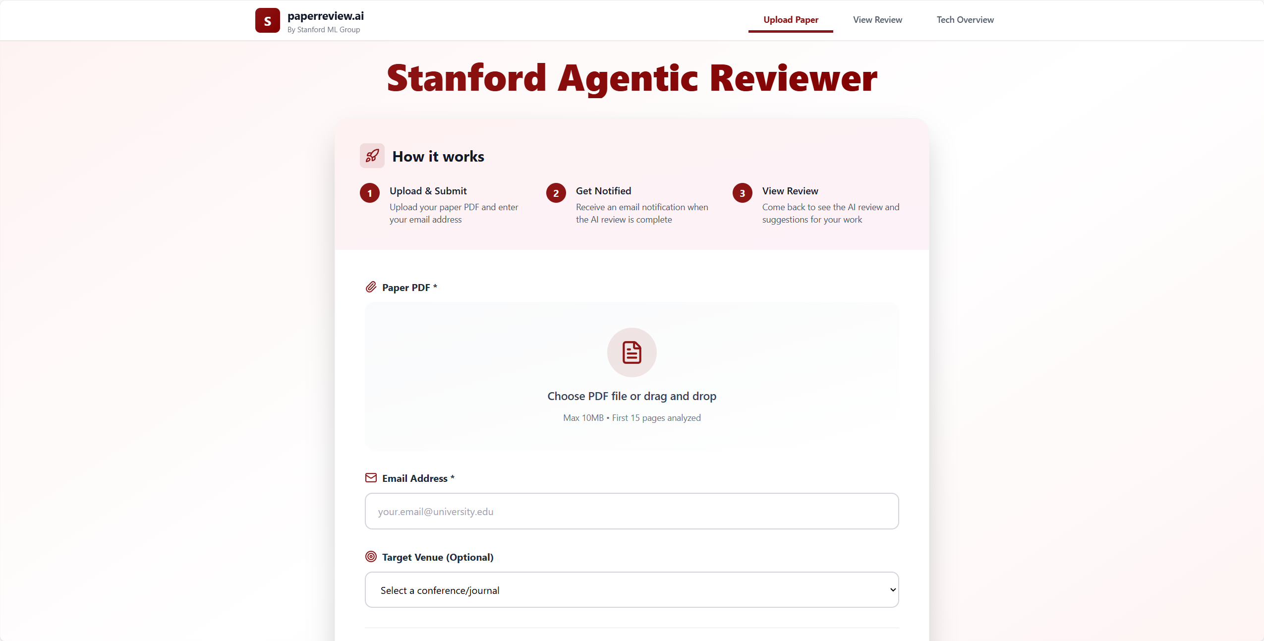 Stanford Agentic Reviewer