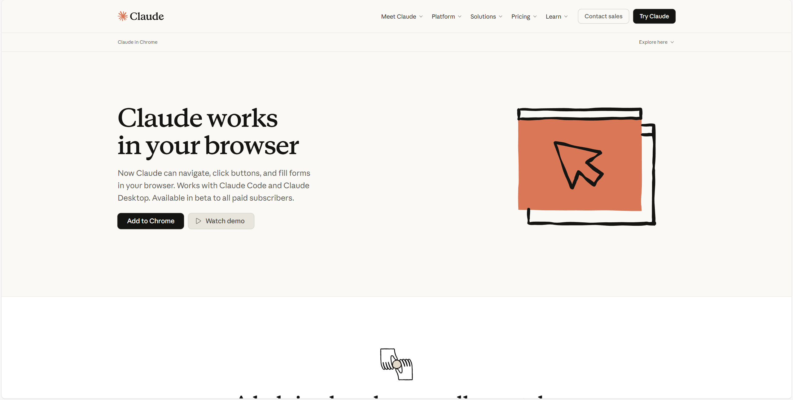 Claude in Chrome