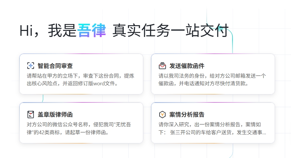 AI 律师吾律
