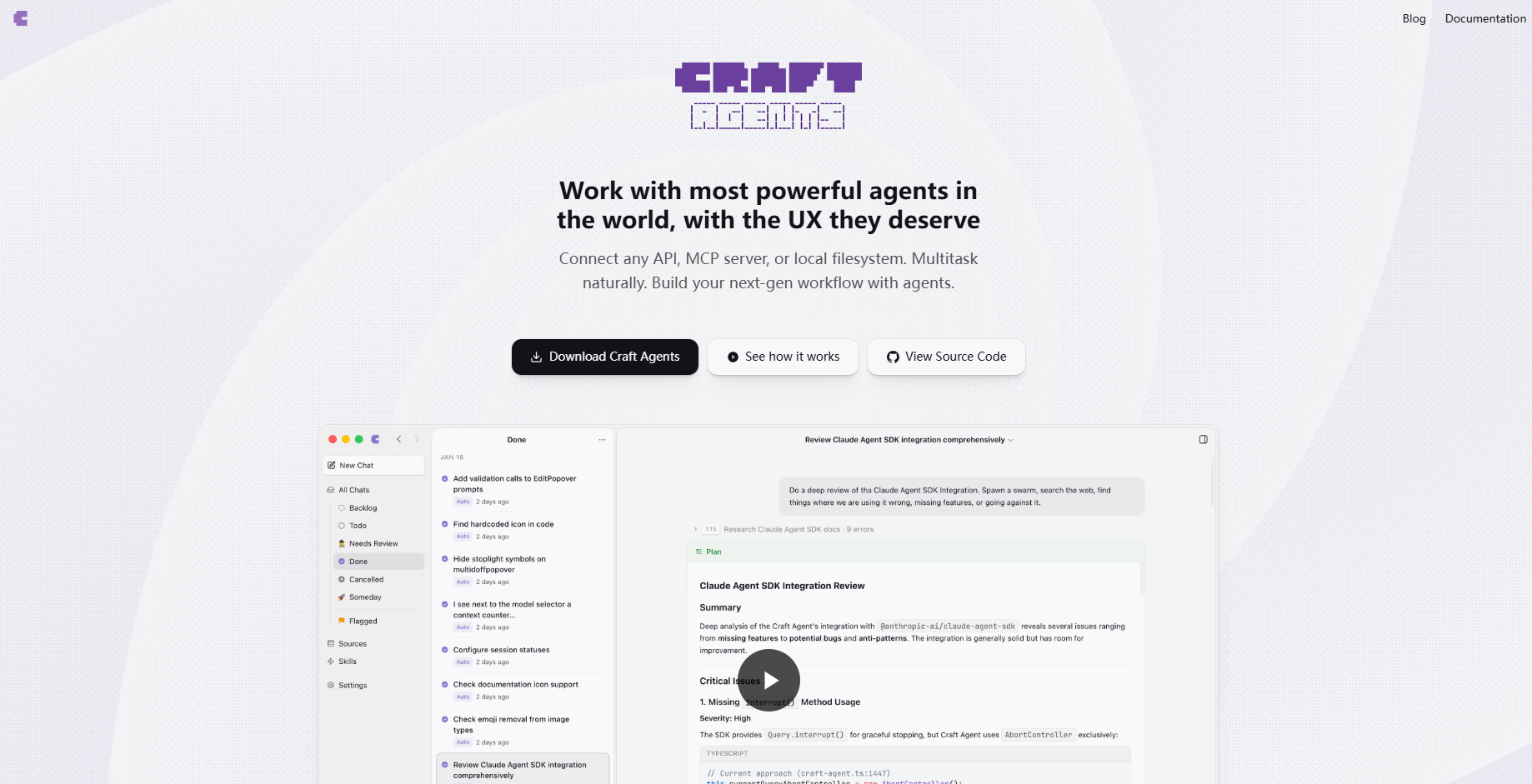 Craft Agents