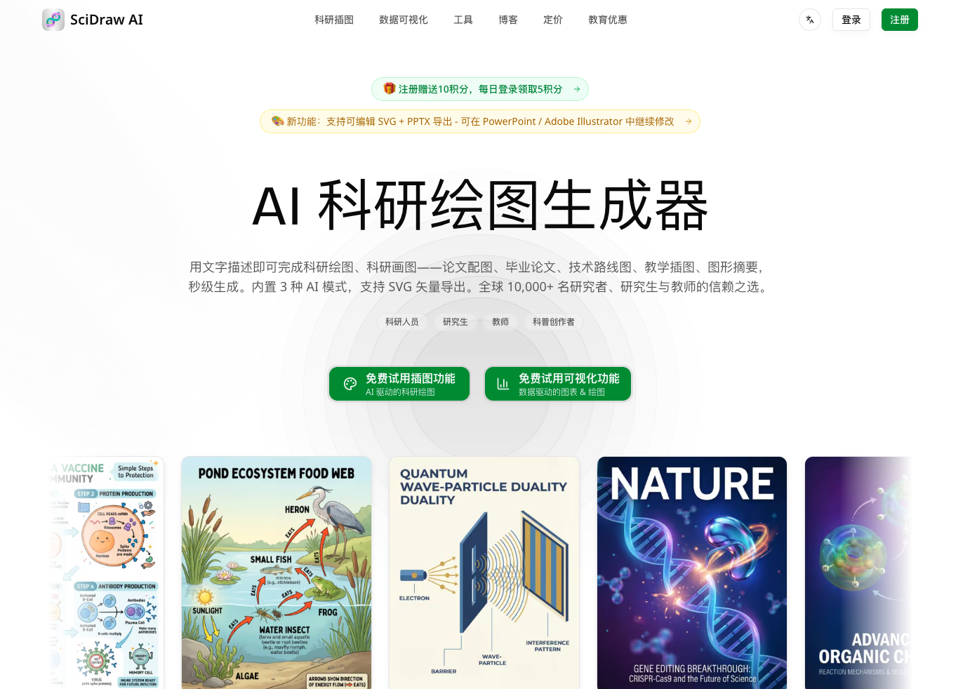 SciDraw AI