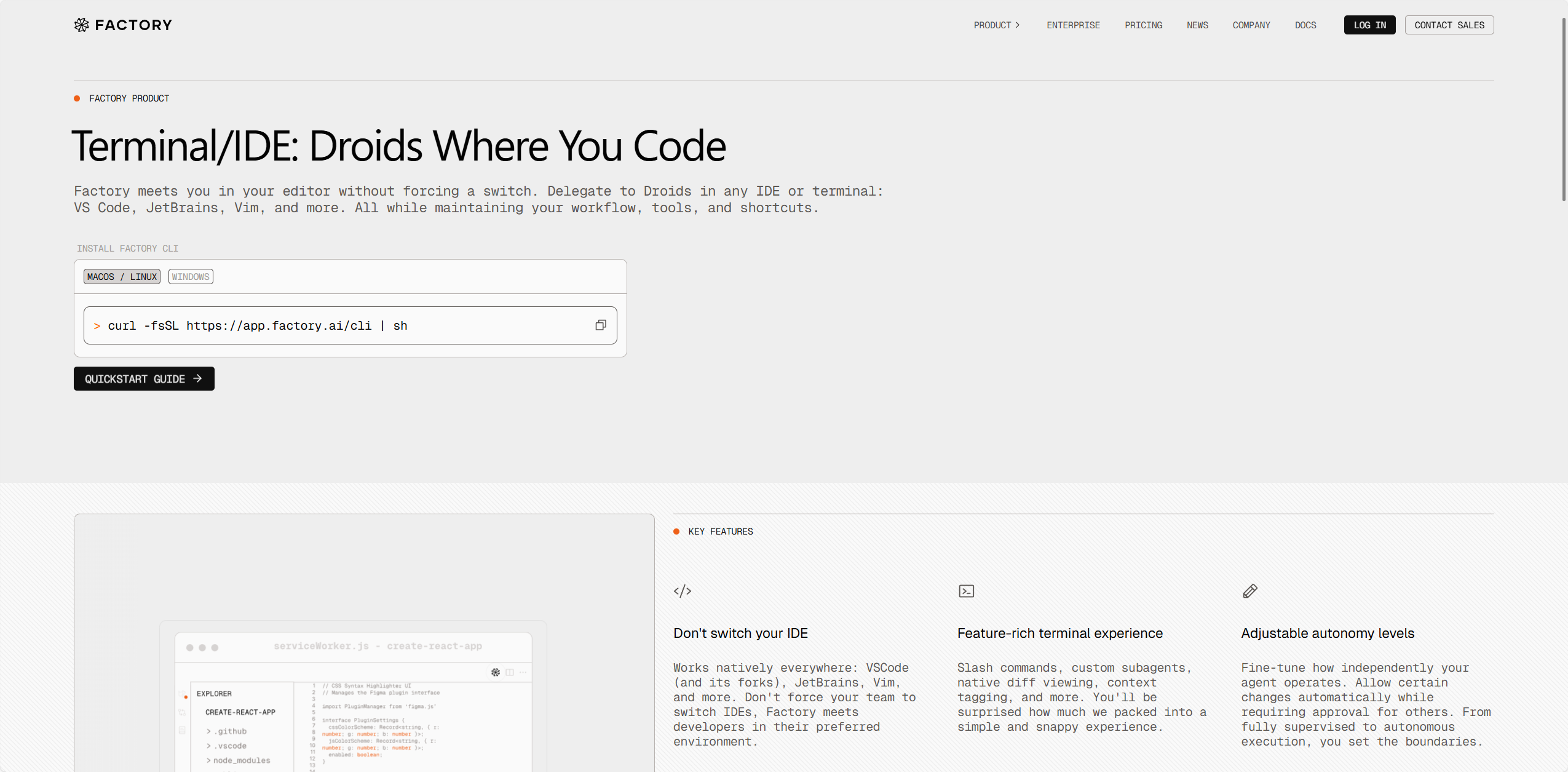 Droid CLI
