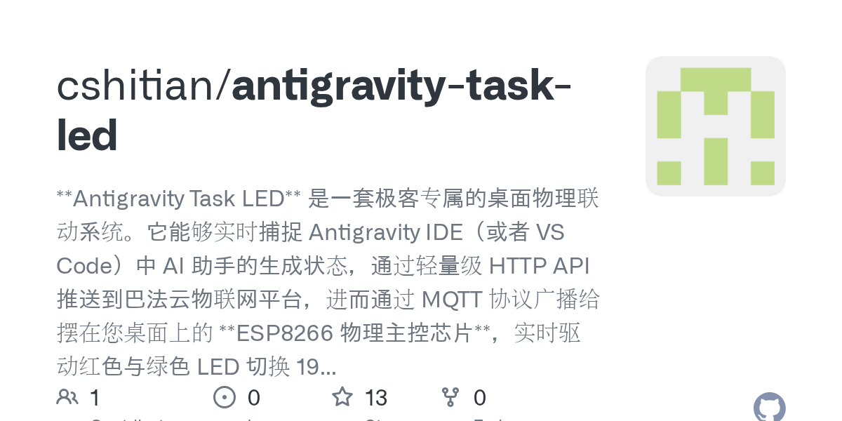 Antigravity Task LED