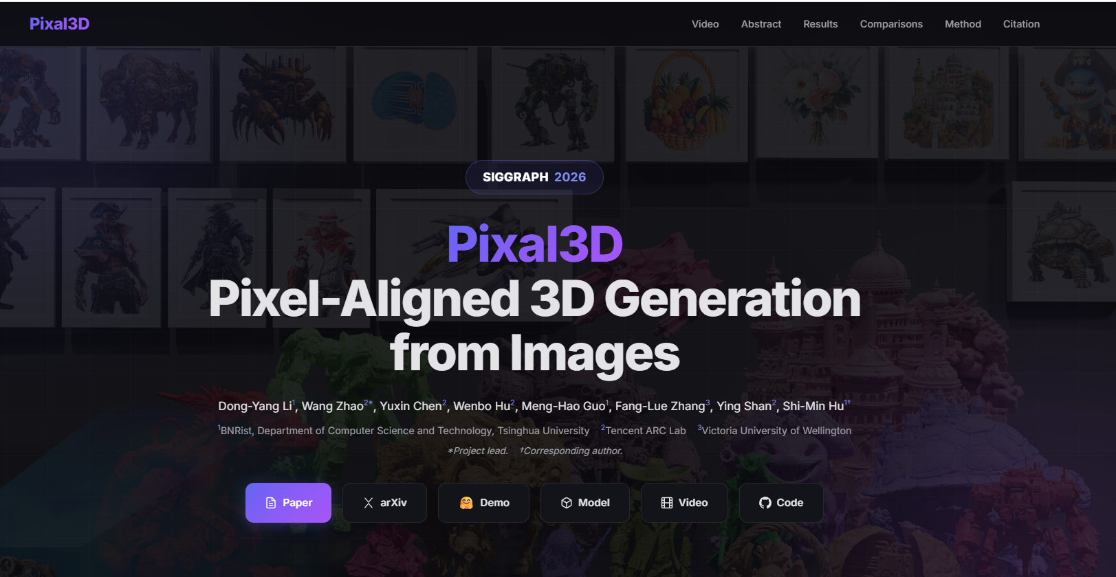 Pixal3D
